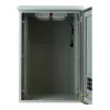 DSIT DS6618-WAND-OUT armário de servidor de parede outdoor de 19 polegadas IP55, 18U, 600x600x900 mm