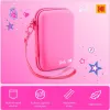 Kodak x Barbie estojo de proteção EVA com alça removível e bolsa de rede para Printomatic e Step Slim, rosa (RODBCEPK)