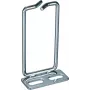 Suporte vertical de gestão de cabos DSIT 40 x 85 mm preto aço
