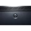 Armário de servidor de parede DSIT DS6604M 4U com porta metálica, 600 x 600 x 280 mm, preto