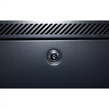 DSIT DS6604M armário de servidor de parede 4U com porta metálica, 600 x 600 x 280 mm, preto
