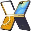 Capa Spigen Nano Pop MagSafe para Samsung Galaxy Z Flip 8 - Blueberry Navy