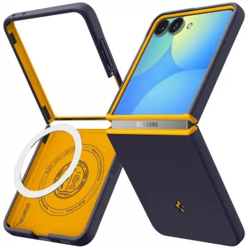 Capa Spigen Nano Pop MagSafe para Samsung Galaxy Z Flip 8 - Blueberry Navy