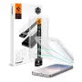 Película de vidro temperado Spigen Glas.tR EZ Fit Pro AC pack de 2 para Samsung Galaxy S26 FE - transparente, dureza 9H, moldura de alinhamento automático
