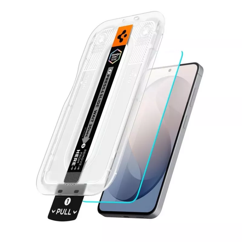 Película de vidro temperado Spigen Glas.tR EZ Fit Pro AC HD para Samsung Galaxy S26 FE - transparente
