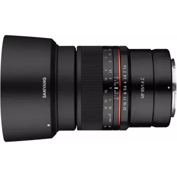 Objetiva de focagem manual Samyang MF 85mm f/1.4 Z para câmaras Nikon Z (F1211214101)