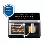 TESLA AirCook DualZone Q787 XXL Deluxe 9L fritadeira de ar quente com cesto duplo preto