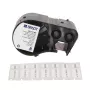 Etiquetas BRADY BMP51/BMP53/M511 FreezerBondz - 25,40 mm x 12,70 mm, branco, mate, acrílico permanente, 2500 etiquetas/rolo (B-490)