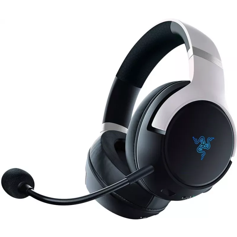 Headset gaming sem fios Razer Kaira Pro para PlayStation - branco