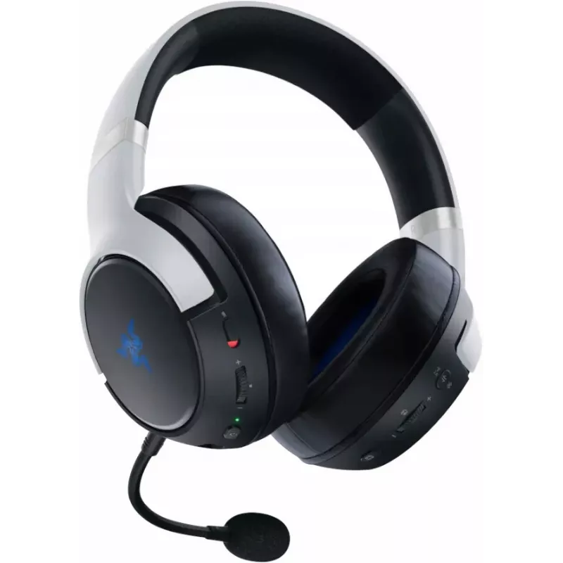 Headset gaming sem fios Razer Kaira Pro para PlayStation - branco
