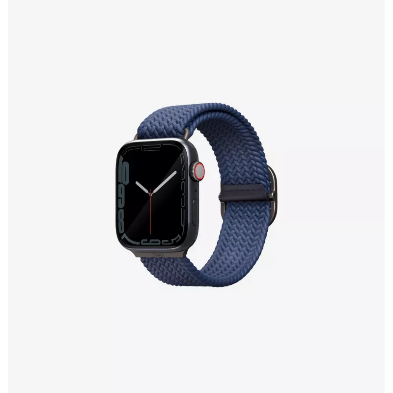 Pulseira Aspen Braided Loop UNIQ para Apple Watch 42/41/40mm série 1-11/SE/SE2/SE3 - cinzento-granito
