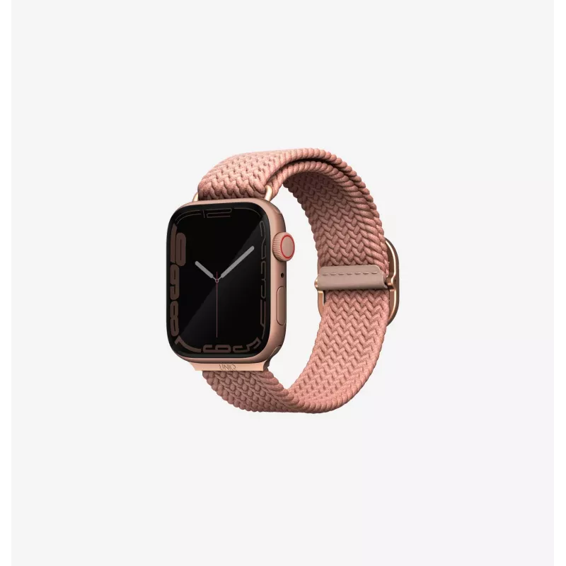 Pulseira Aspen Braided Loop UNIQ para Apple Watch 42/41/40mm série 1-11/SE/SE2/SE3 - cinzento-granito