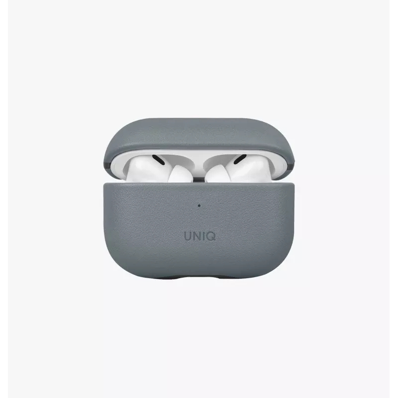 Capa UNIQ Lyden DS para AirPods Pro 2.ª geração (2022/2023) - amarelo-canário/cinzento-pedra