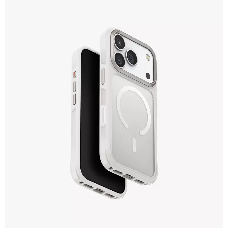 Estojo de carregamento UNIQ Veren MagClick para iPhone 17 Pro - laranja