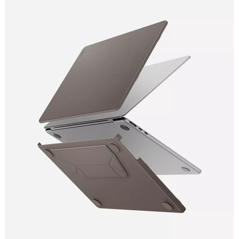 Capa folio UNIQ Lyden Versa para MacBook Air 13 polegadas (M2/M3/M4/M5) preto