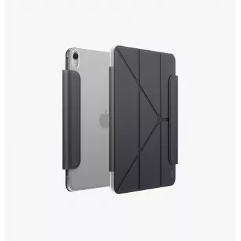 Capa folio UNIQ Camden Lite para iPad 11 polegadas A16 (2025) e iPad 10,9 polegadas 10.ª geração (2022) cinzento