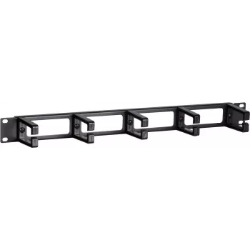 Painel de gestão de cabos DS-IT 19 polegadas, plástico - 1U (DS-1903)
