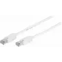 Vivanco cabo de rede Cat 5e, RJ45, branco (VVITLAN5E50WT)