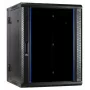 DSIT DS6615-DOUBLE armário de servidor de parede reversível com porta de vidro, 600 mm de largura