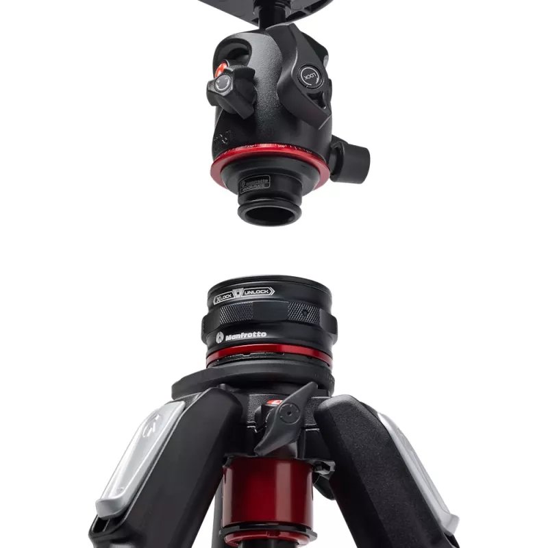 Tripé de carbono Manfrotto MK055CXPRO4BHQR com cabeça de esfera