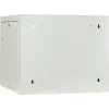 Armário de servidor de parede DSIT DS6609W 9U com porta de vidro, 600x600x500 mm, Preto