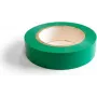 Fita isoladora de PVC DSIT DC-Tape-Green 19mm x 10m verde