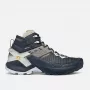 Sapatos de caminhada impermeáveis Garmont 9.81 Onyx Mid GTX para homem - Nights Blue/Plein Blue, tamanho 42.5
