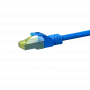 Cabo de rede DSIT Cat.7 S/FTP PiMF RJ45, 0,25 m, azul