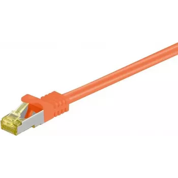 Cabo de rede DSIT Cat.7 S/FTP PiMF RJ45, 50m, laranja
