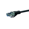 Cabo de rede DSIT CAT 6a LSOH S/FTP 1,5 m preto