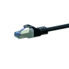 Cabo de rede DSIT CAT 6a LSOH - S/FTP - 5 metros - preto (DC-6A0-050)