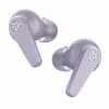 Auscultadores True Wireless JLab Go Pods ANC, cancelamento ativo de ruído, Bluetooth 5.2, proteção à água IPX4, 32 horas de reprodução total, controlo tátil, lilás