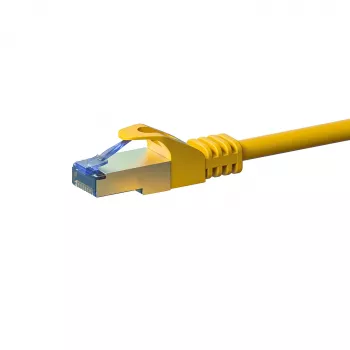 Cabo de rede DSIT CAT 6a LSOH - S/FTP - 50 metros - amarelo (DC-6A7-500)