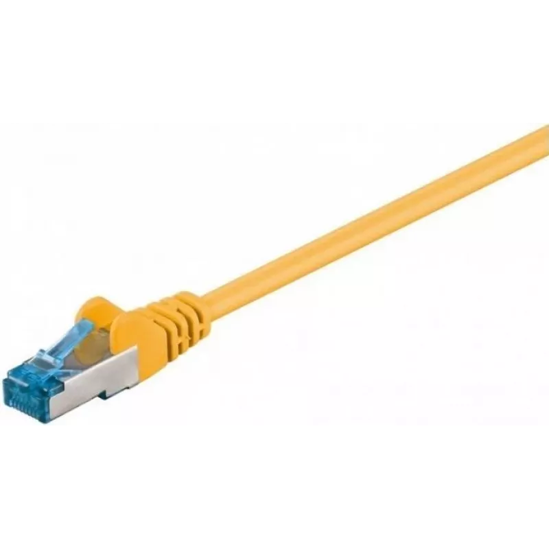 Cabo de rede DSIT CAT 6a LSOH - S/FTP - 50 metros - amarelo (DC-6A7-500)