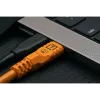 Tether Tools TetherPro Optima 10G cabo angular USB-C para USB-C, 1,8 m, laranja (CUC06RTG2-ORG)