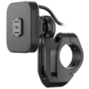 Suporte de guiador para mota Peak Design Mobile V2 com função de carregamento (M-MM-AJ-BK-1)
