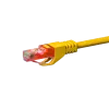 Cabo de rede DSIT DC-67-050 CAT6 U/UTP, 5 m, amarelo, 100% cobre
