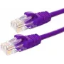 Cabo de rede DSIT DC-68-075 CAT6 U/UTP, 7,5 m, violeta, 100% cobre