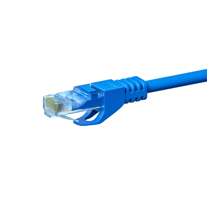 DSIT cabo de rede CAT5e U/UTP, 2 m, azul, 100% cobre (DC-54-020)