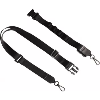 OtterBox correia crossbody 2 em 1 com fixação para lanyard - preto