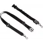 OtterBox correia crossbody 2 em 1 com fixação para lanyard - preto