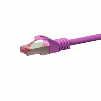 DSIT cabo de patch de rede CAT 6 S/FTP LSOH, 1 m, rosa