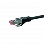 DSIT cabo de rede CAT 6 LSOH - S/FTP - 3 metros - preto (DC-S60-030)