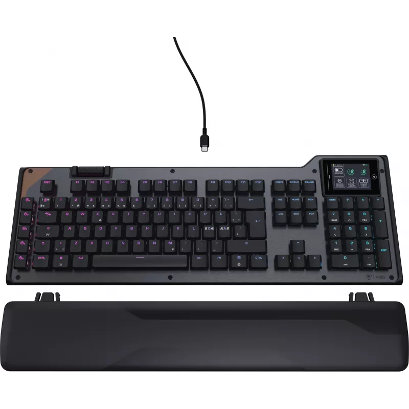 Teclado Turtle Beach Command KB5, disposição nórdica, preto (TBK-1005-02-NO)