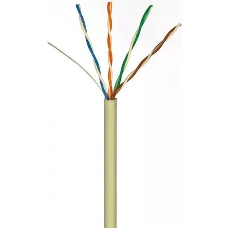 Cabo de rede DSIT DANICOM CAT5E UTP 50m PVC Fca DC-UTP5E-50-FCA