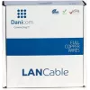 Cabo de rede flexível DSIT DANICOM CAT5E FTP 100m PVC (Fca) - DC-FTP5E-100-FCA