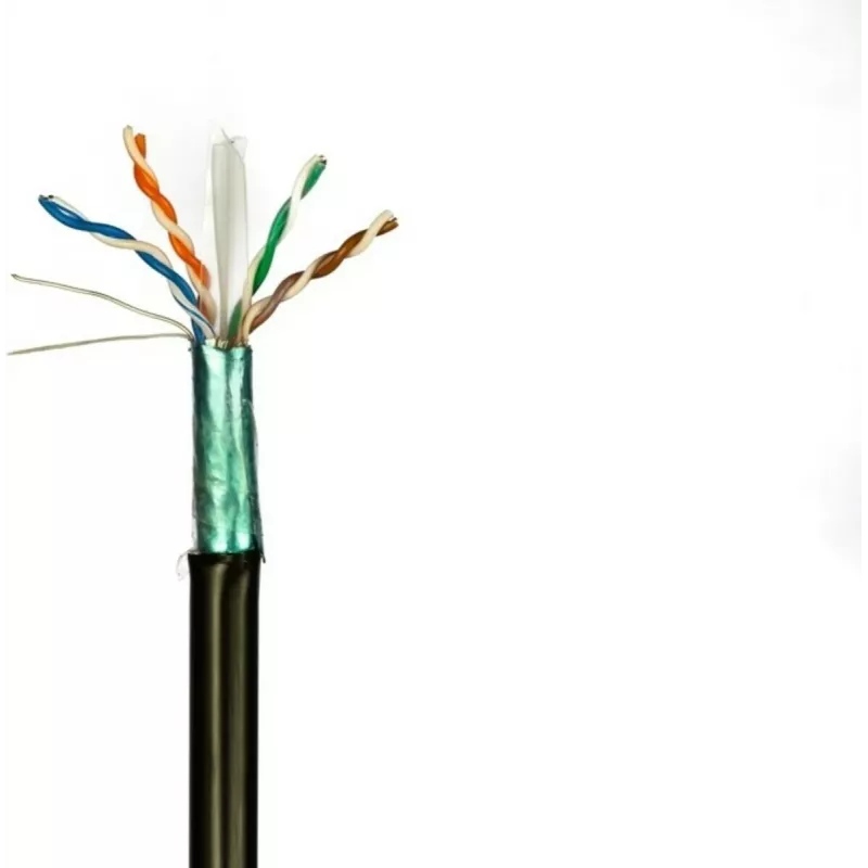 Cabo DSIT DANICOM CAT6 FTP 50m exterior condutor sólido PE (Fca) - DC-OUT-FTP6-50S-FCA
