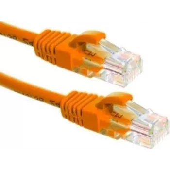 Cabo de patch DSIT UTP CAT6a, 0,25 m, laranja, 100% cobre (DC-U6A6-002)