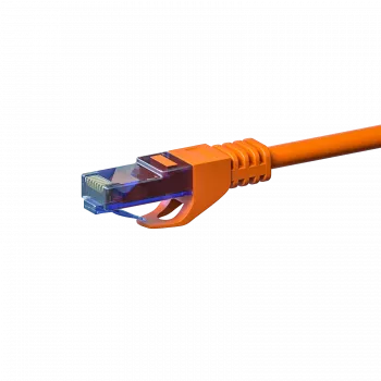 Cabo de patch DSIT UTP CAT6a, 0,25 m, laranja, 100% cobre (DC-U6A6-002)