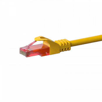 Cabo de rede DSIT CAT6 U/UTP 0,15 m amarelo 100% cobre (DC-67-001)